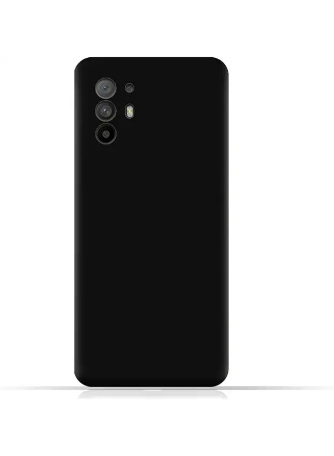 Protective Cover For Oppo  Reno 5Z , Slim Fit Soft Back TPU Case Flexible Silicone Cover Compatible For Oppo Reno 5Z - Black